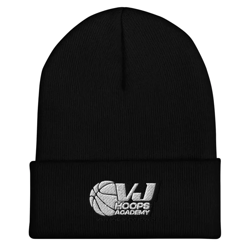 Embroidered VJ Hoops Academy Beanie