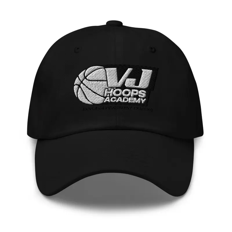 Embroidered VJ Hoops Academy Dad Hat