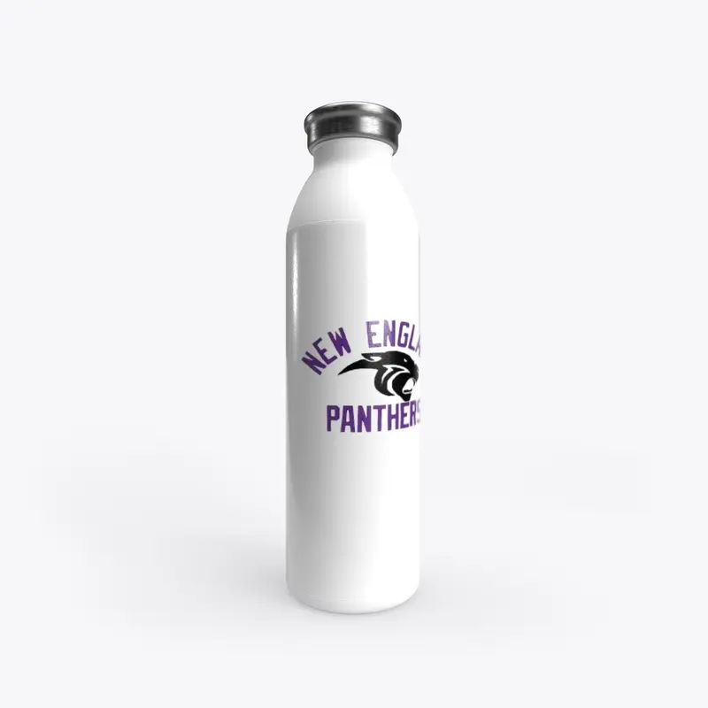 New England Panthers 20oz Water Bottle