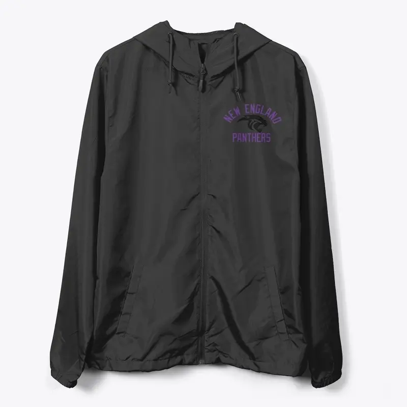 NE Panthers Full-Zip Windbreaker